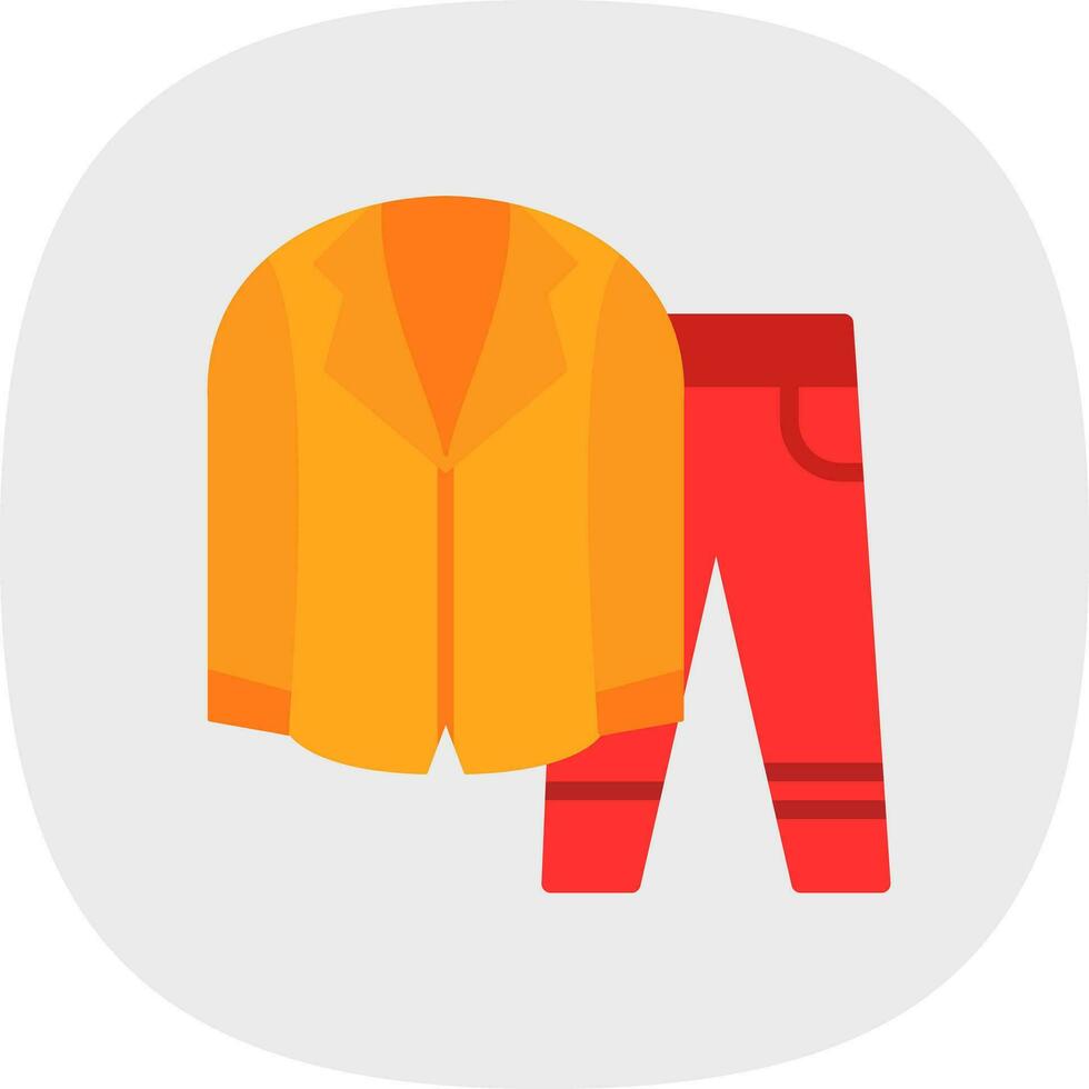 Outfit Vector Icon Design