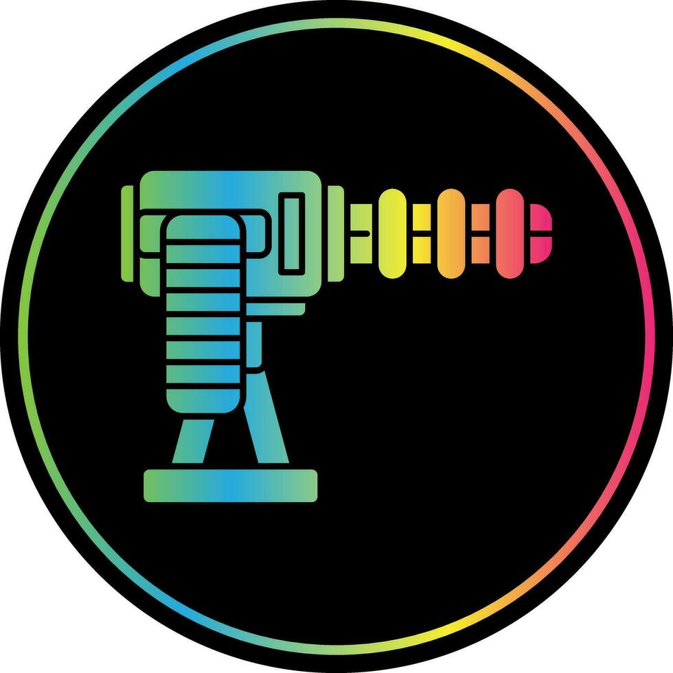 Machine Gun Vector Icon Design