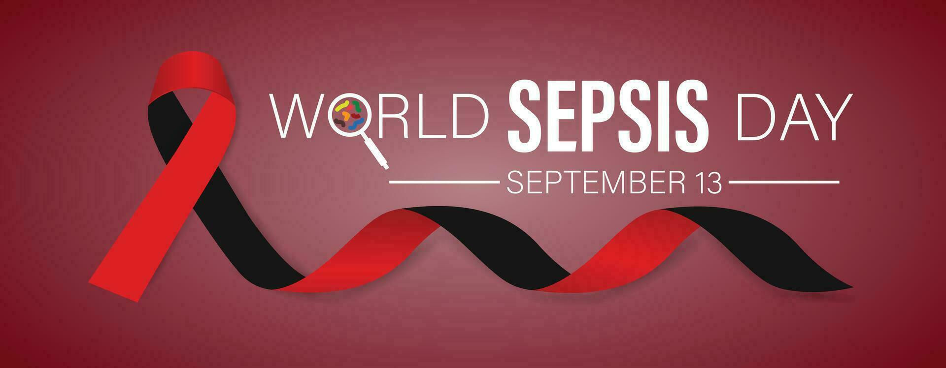 Vector illustration on the theme of Sepsis awareness month observed each year during September and Sepsis awareness day September 13.