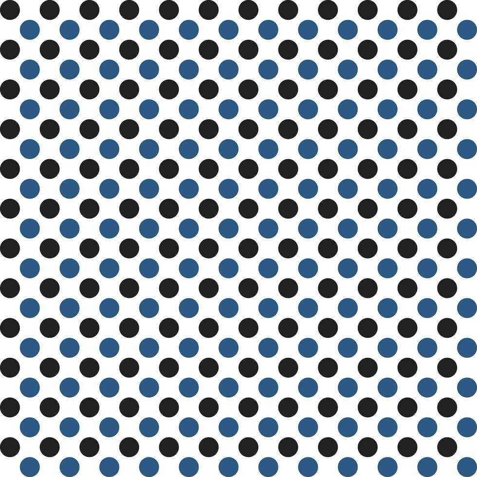 Navy blue and black dot pattern background. Polkadot. Dot background. Seamless pattern. for backdrop, decoration, Gift wrapping, wall tiles, floor tiles. vector