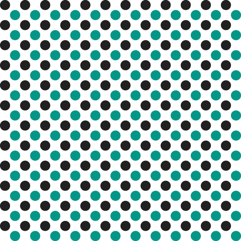 Green and black dot pattern background. Polkadot. Dot background. Seamless pattern. for backdrop, decoration, Gift wrapping, wall tiles, floor tiles. vector