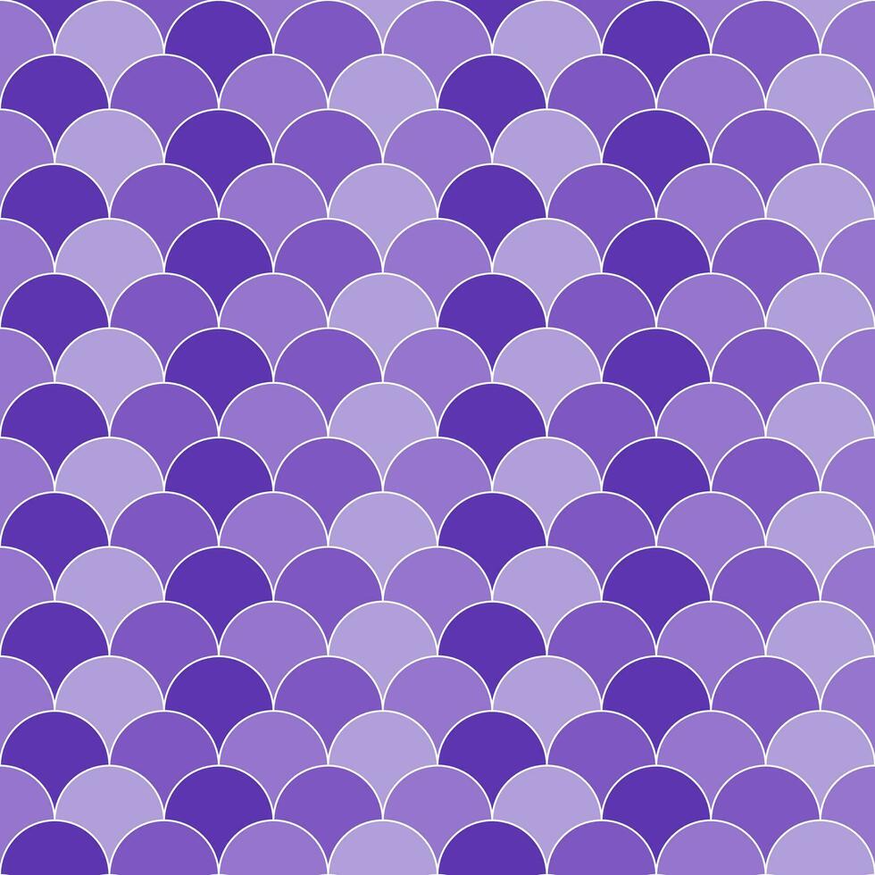 Purple fish scales pattern. fish scales pattern. fish scales seamless pattern. Decorative elements, clothing, paper wrapping, bathroom tiles, wall tiles, backdrop, background. vector