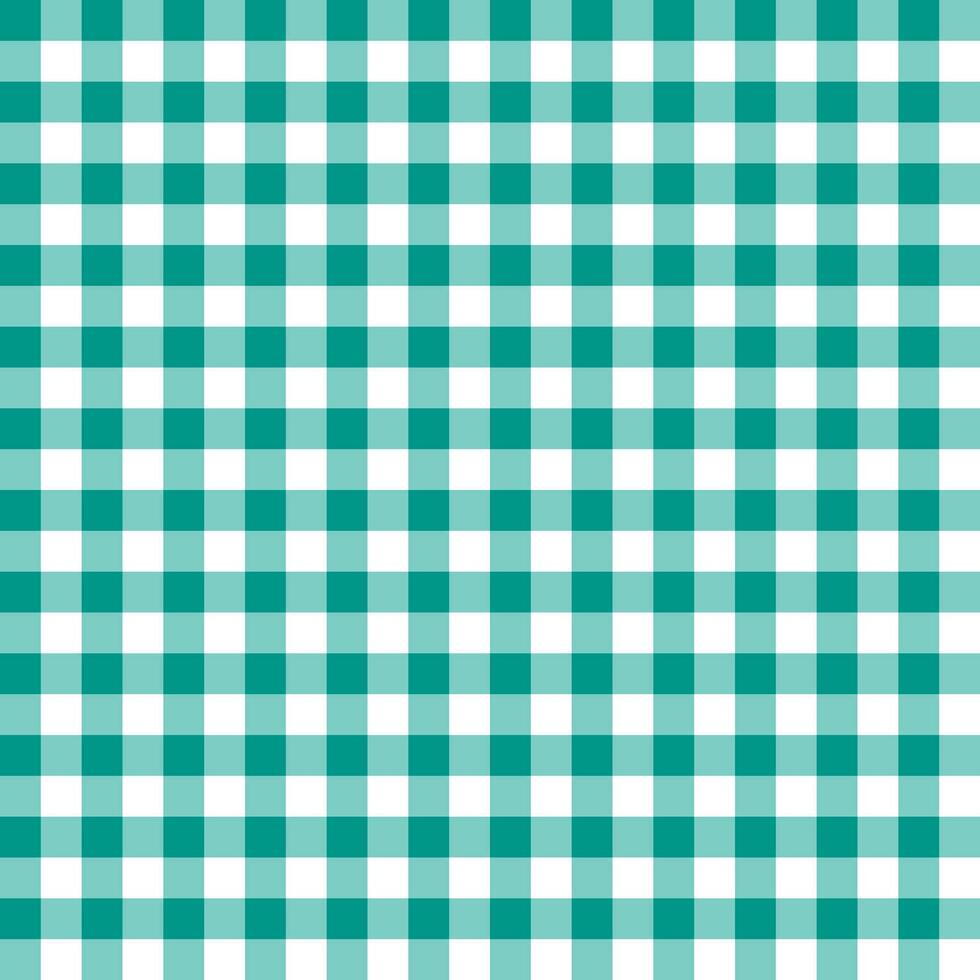 Green plaid pattern background. plaid pattern background. plaid background. Seamless pattern. for backdrop, decoration, gift wrapping, gingham tablecloth, blanket, tartan. vector