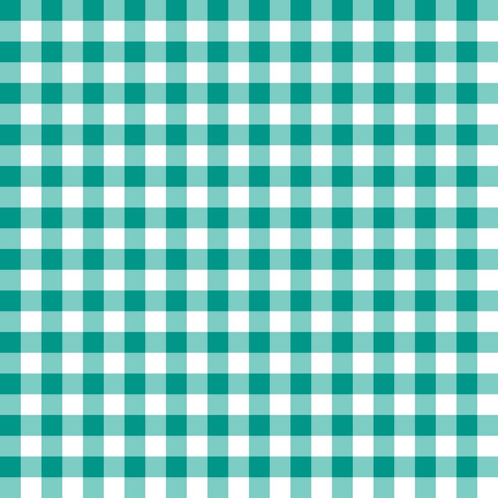 Green plaid pattern background. plaid pattern background. plaid background. Seamless pattern. for backdrop, decoration, gift wrapping, gingham tablecloth, blanket, tartan. vector