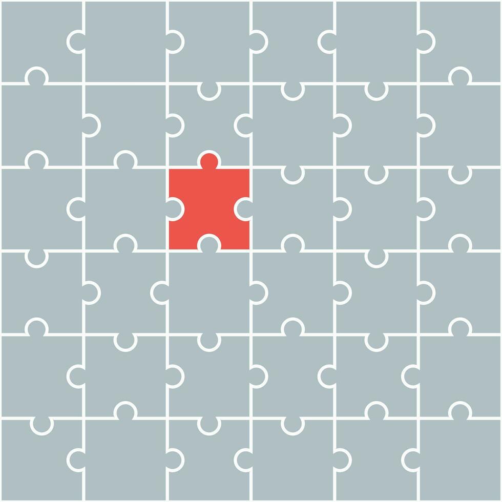Red jigsaw pattern. jigsaw line pattern. jigsaw seamless pattern. Decorative elements, clothing, paper wrapping, bathroom tiles, wall tiles, backdrop, background. vector