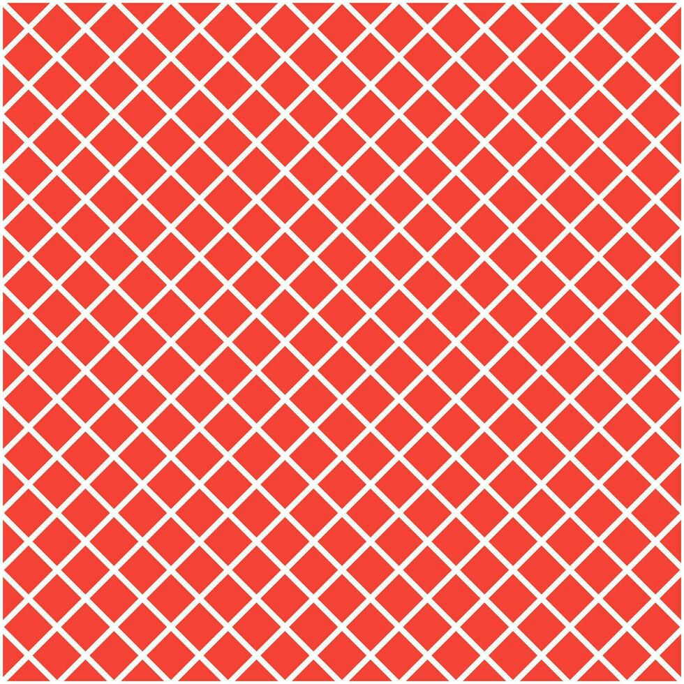 Red lattice pattern. lattice mesh pattern. lattice seamless pattern. Decorative elements, clothing, paper wrapping, bathroom tiles, wall tiles, backdrop, background. vector