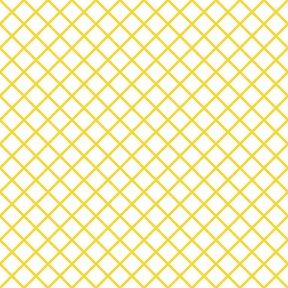 Yellow lattice pattern. lattice mesh pattern. lattice seamless pattern. Decorative elements, clothing, paper wrapping, bathroom tiles, wall tiles, backdrop, background. vector