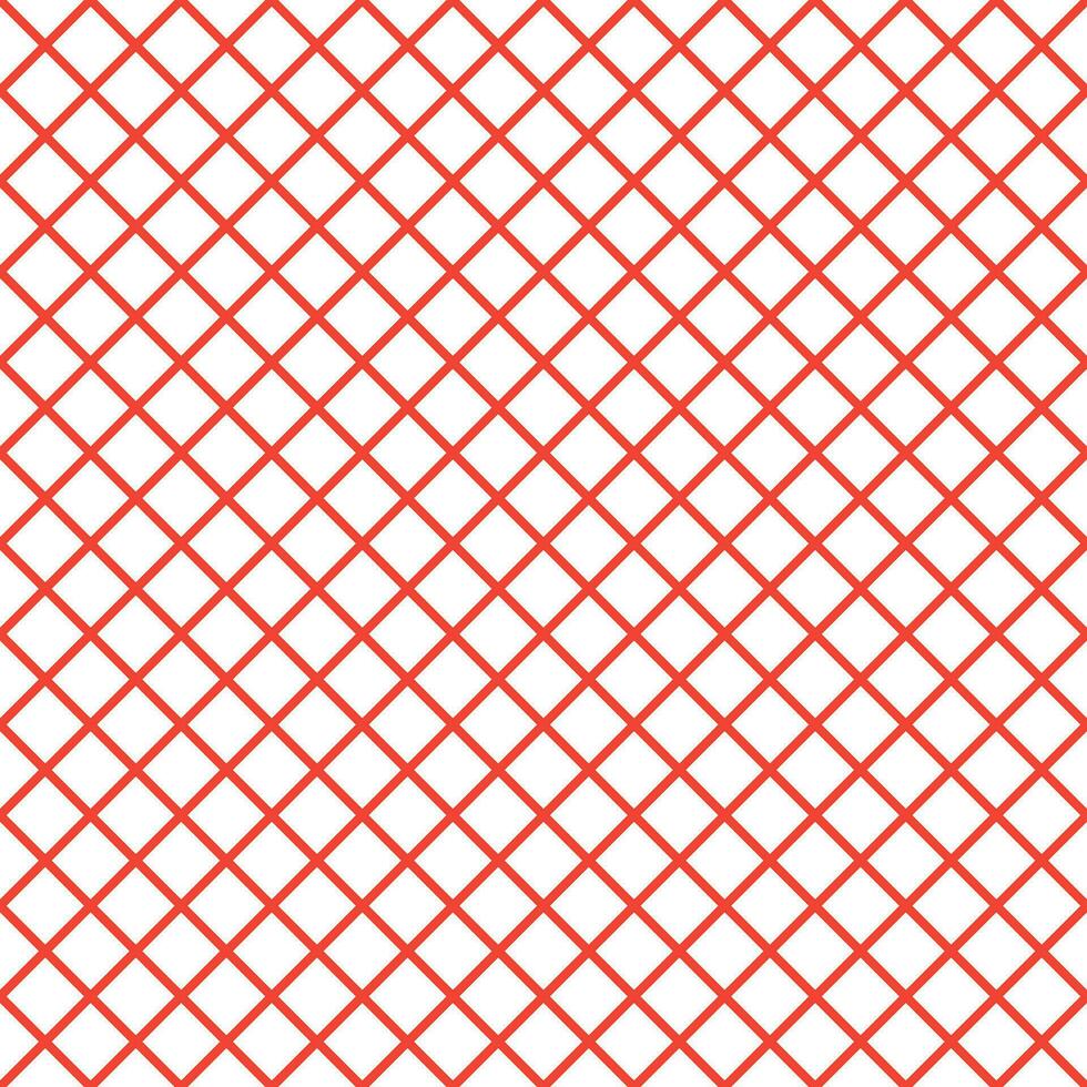 Red lattice pattern. lattice mesh pattern. lattice seamless pattern. Decorative elements, clothing, paper wrapping, bathroom tiles, wall tiles, backdrop, background. vector