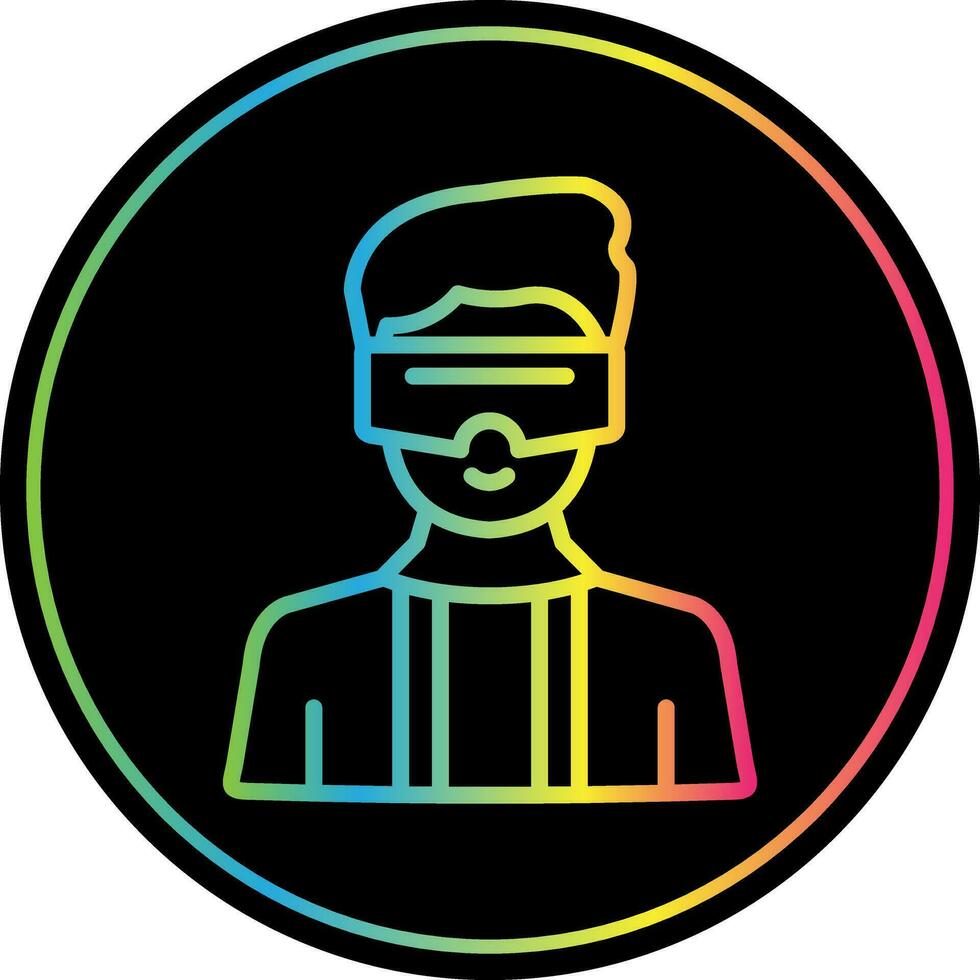 Virtual Reality Vector Icon Design