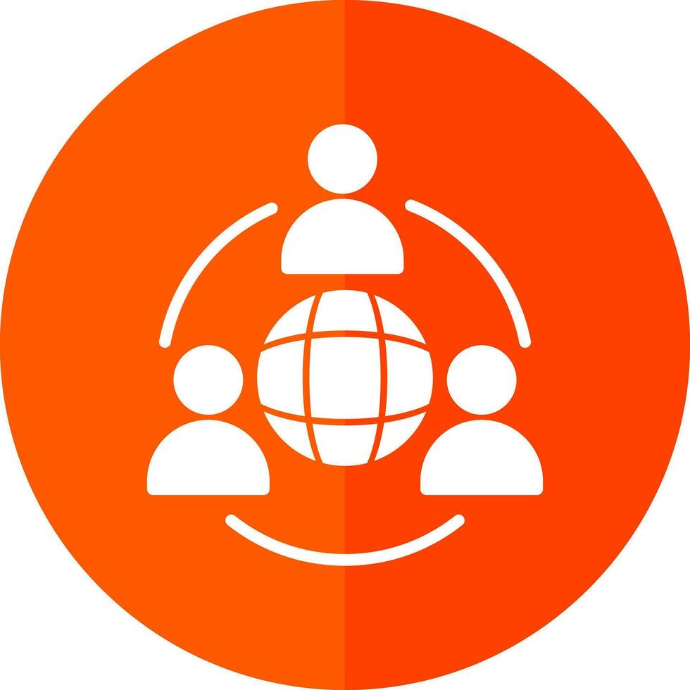 Online Community Vector Icon Design