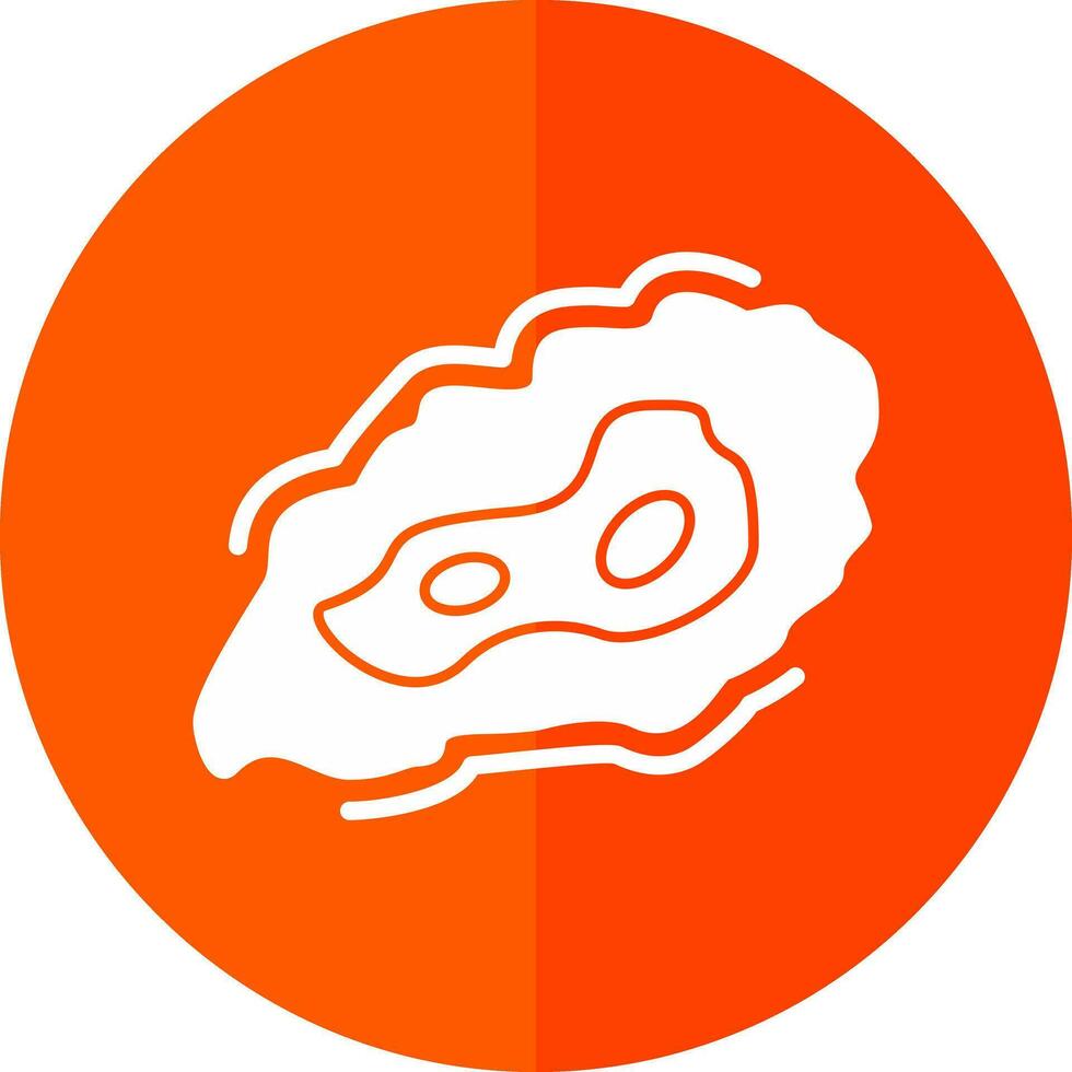 diseño de icono de vector de ostra