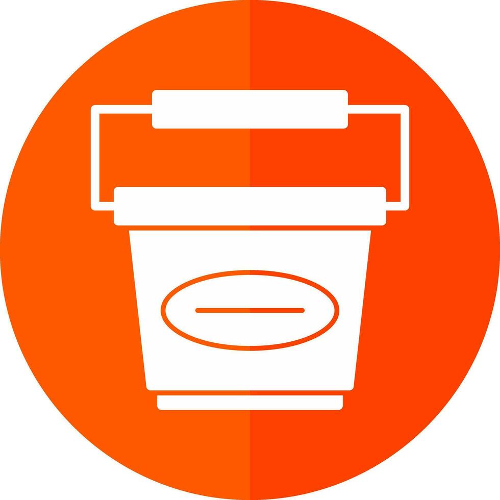 Bucket Vector Icon Design