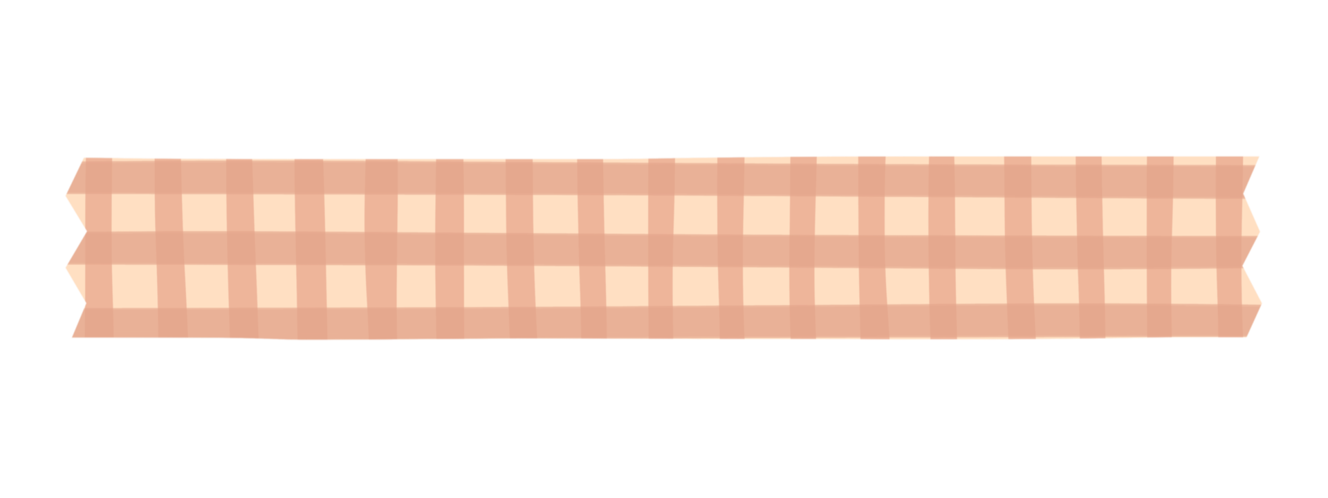 Cute plaid washi tape png