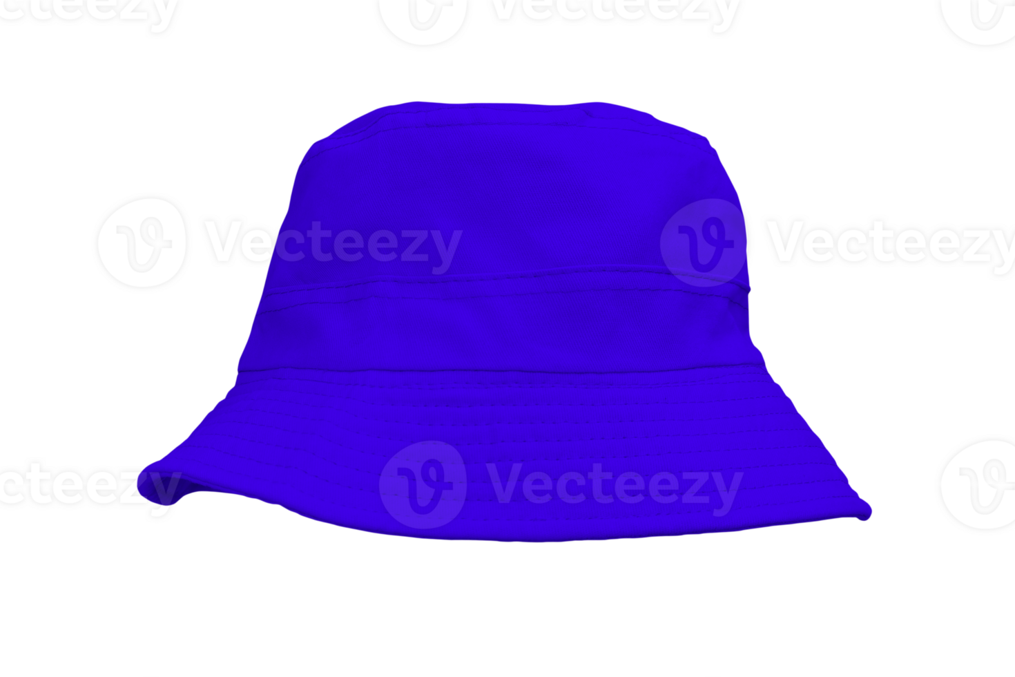 Blue bucket hat PNG transparent