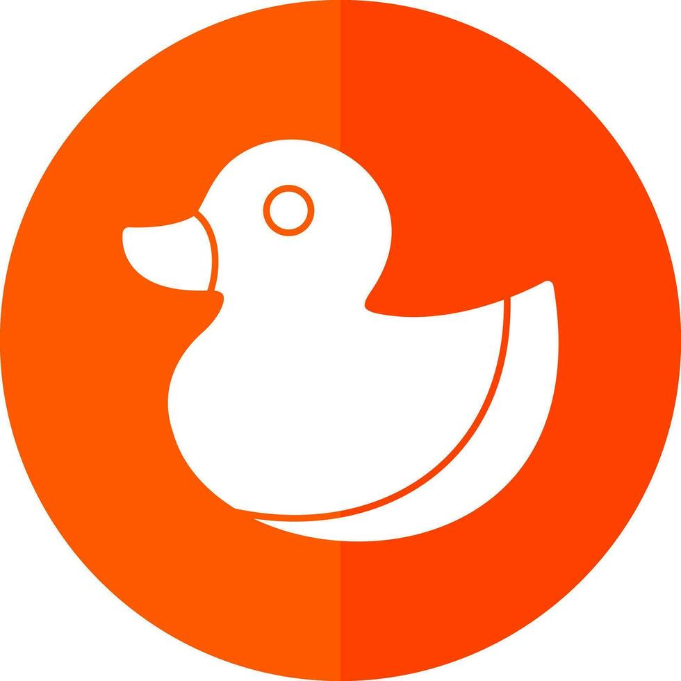 Rubber Duck Vector Icon Design