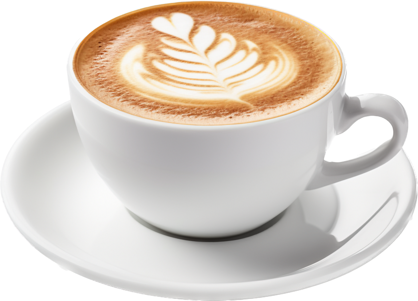 Cappuccino png with AI generated. 27308934 PNG