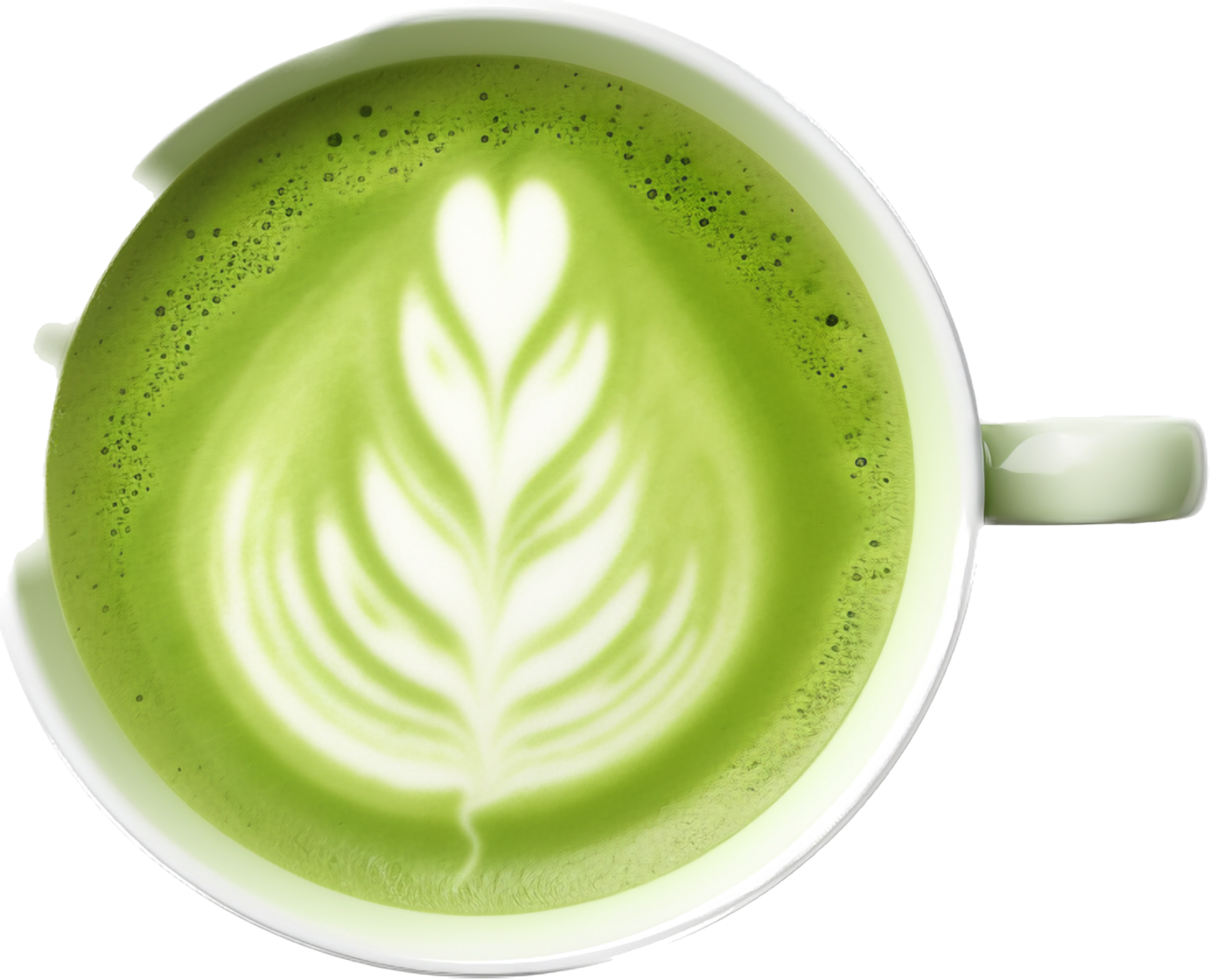 Matcha green tea png with AI generated. 27309176 PNG