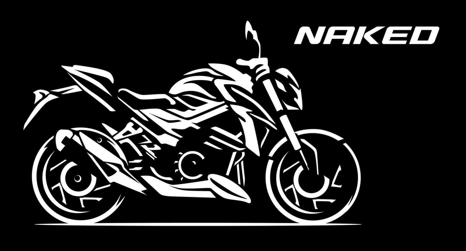 Dynamic Motorbike Illustration design vector