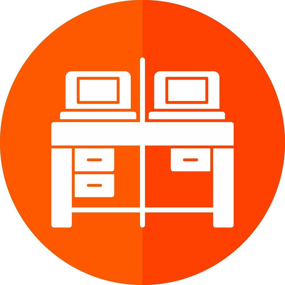 Work Space Vector Icon Design