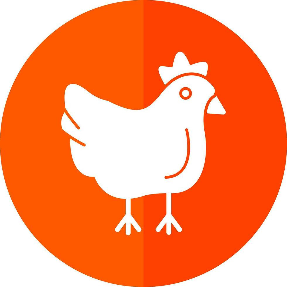 Chicken Vector Icon Design