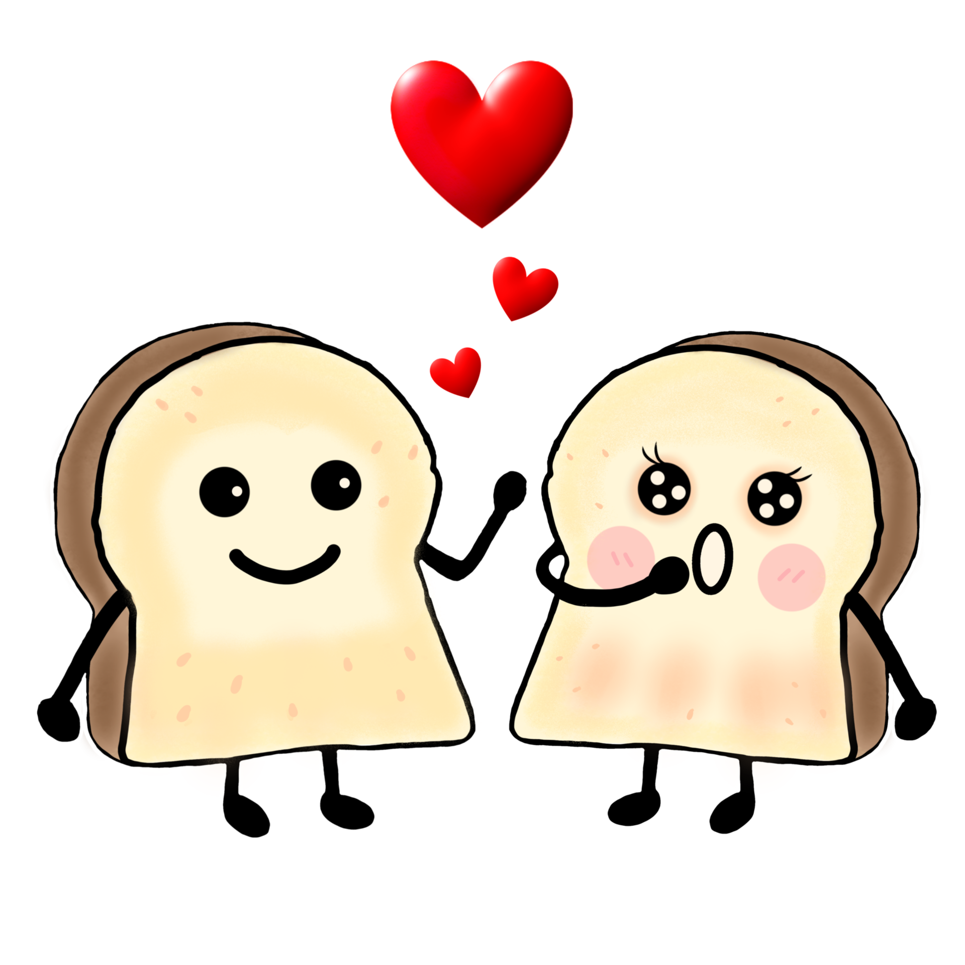 Bread cartoon so cute 27310171 PNG