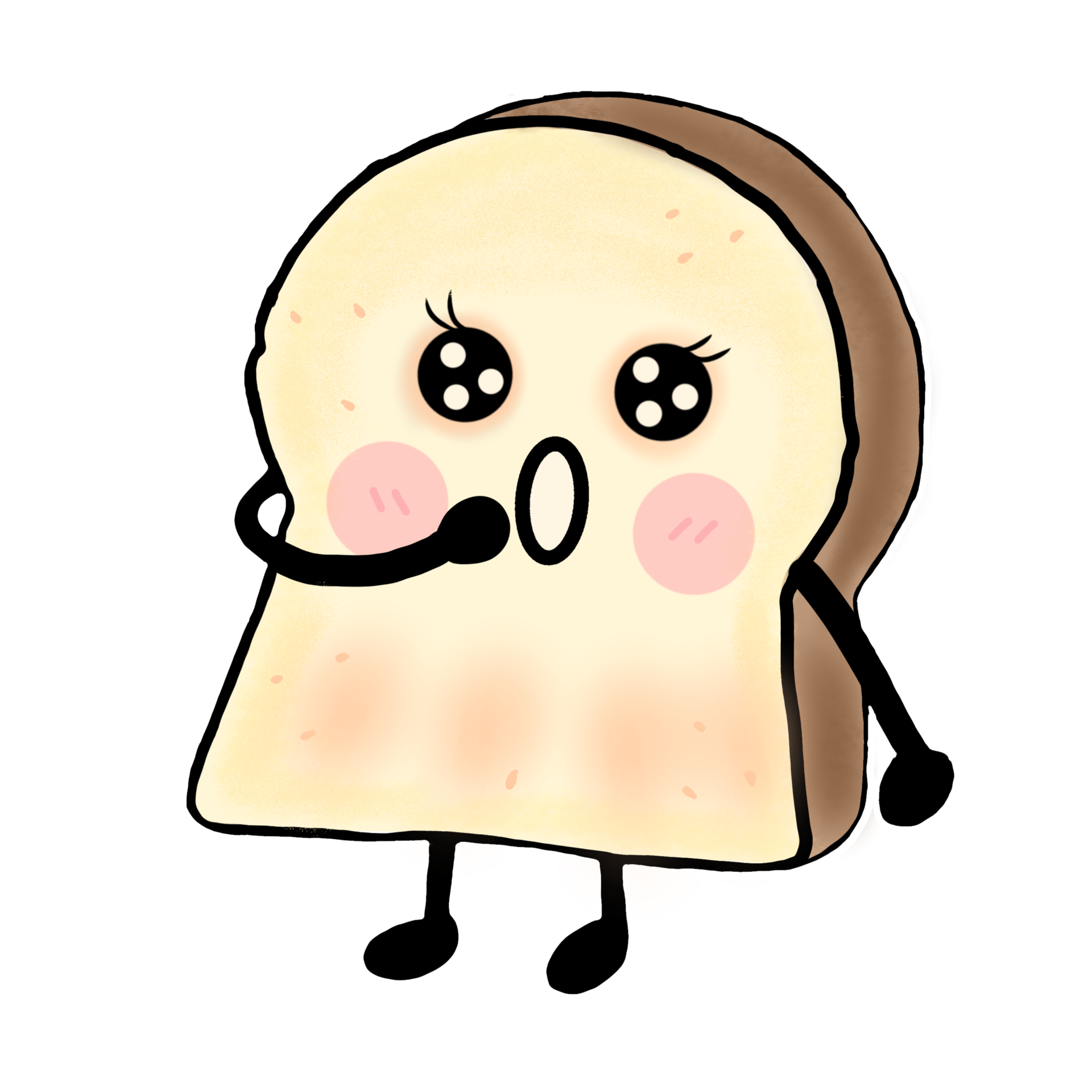 Bread cartoon so cute 27310201 PNG