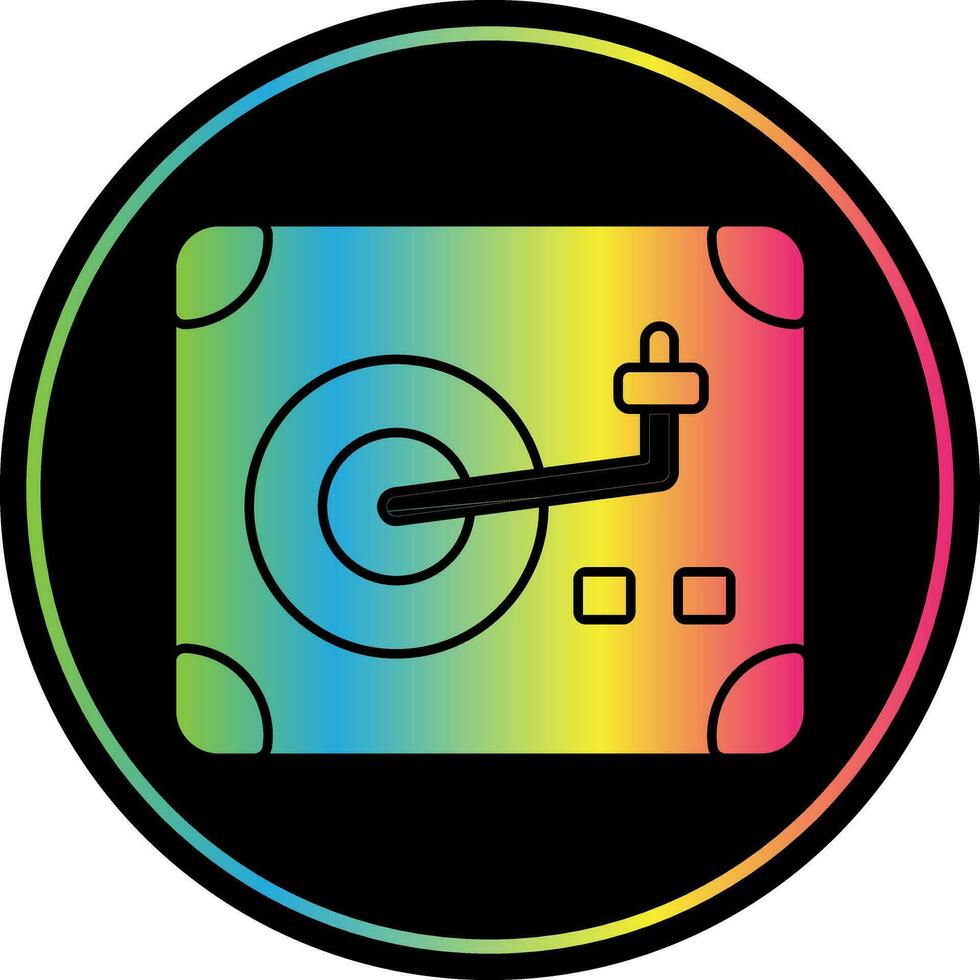 Turntable  Vector Icon Design