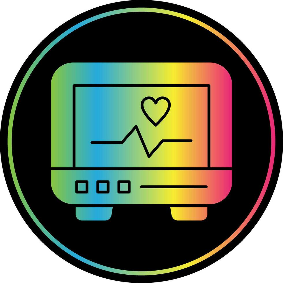 cardiograma vector icono diseño