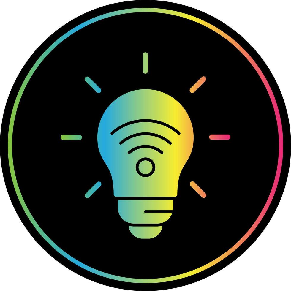 Smart Light  Vector Icon Design
