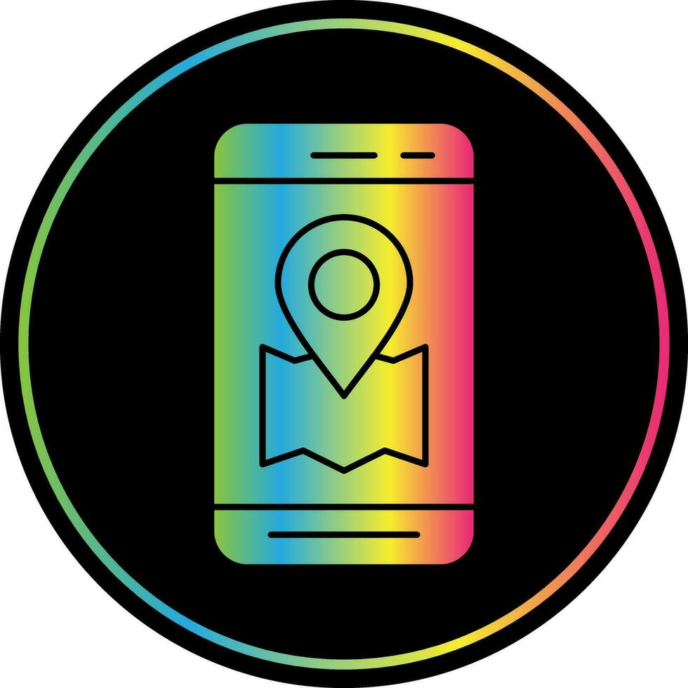 Location App  Vector Icon Design