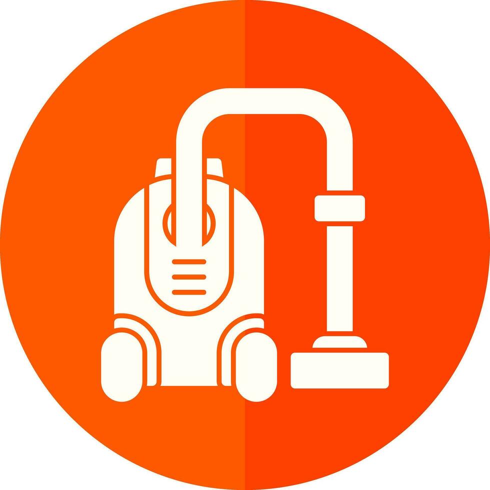 Vacuum Cleaner Vector Icon Design