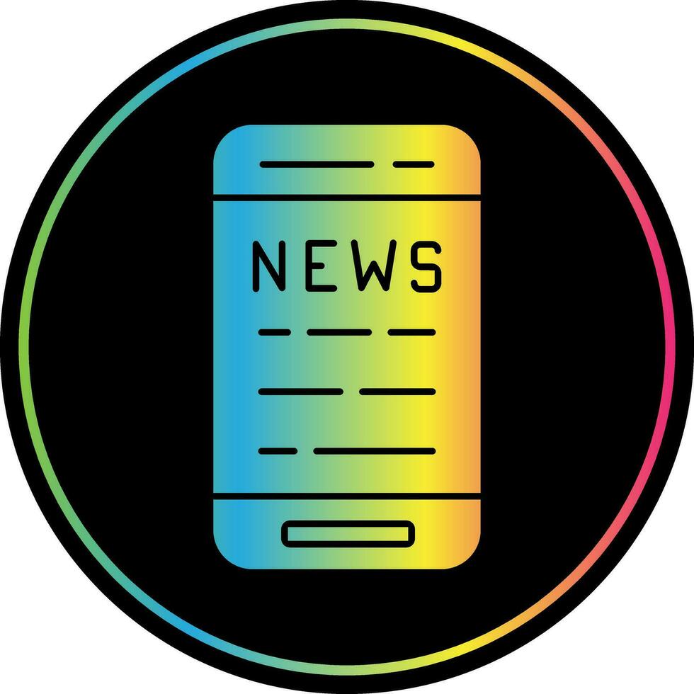 News  Vector Icon Design