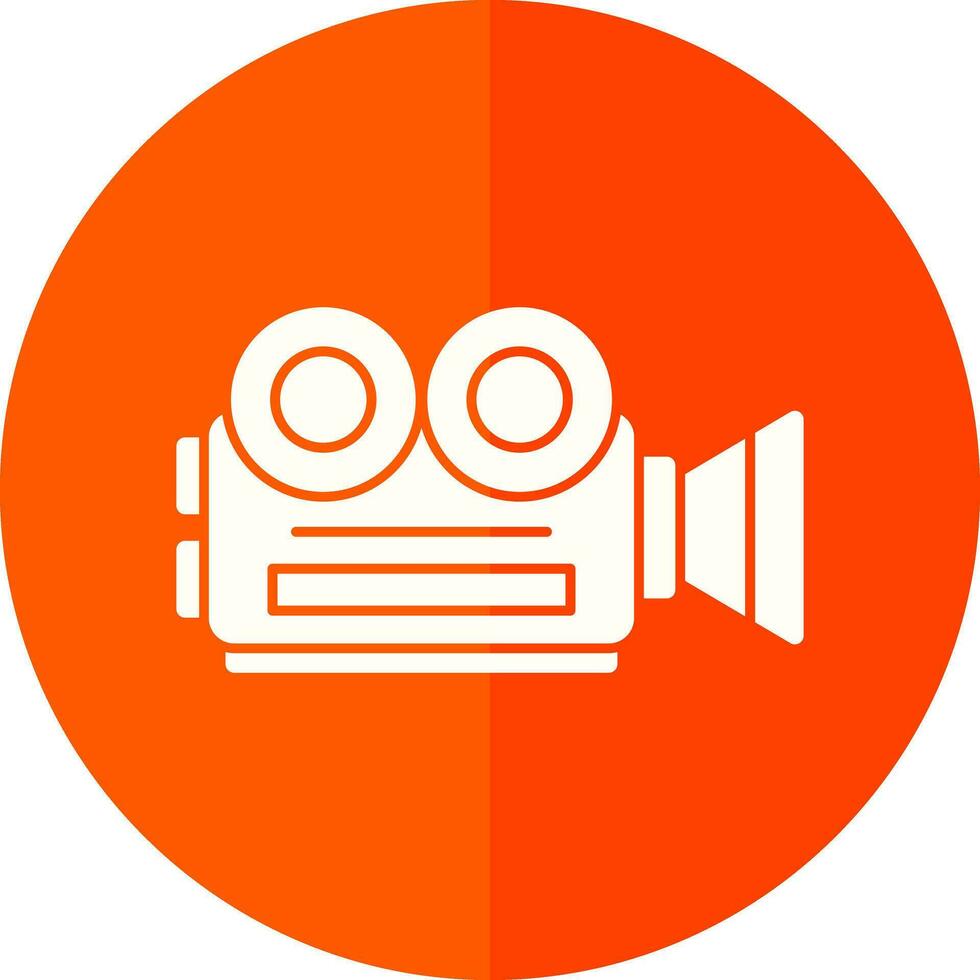 diseño de icono de vector de cámara de video