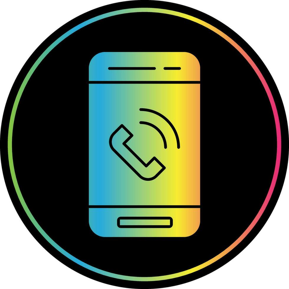 Phone Call  Vector Icon Design