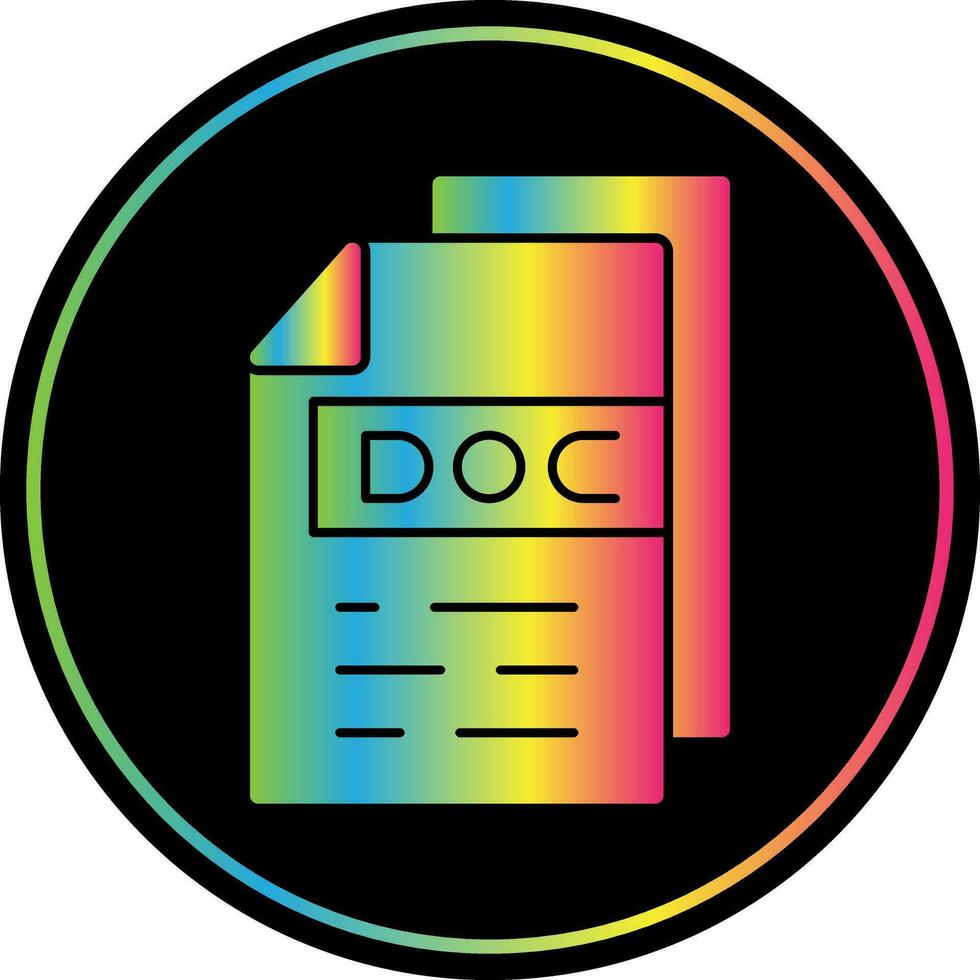 Doc  Vector Icon Design