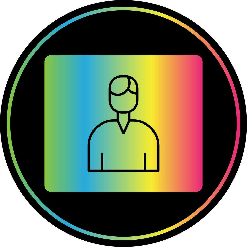 User Profile  Vector Icon Design