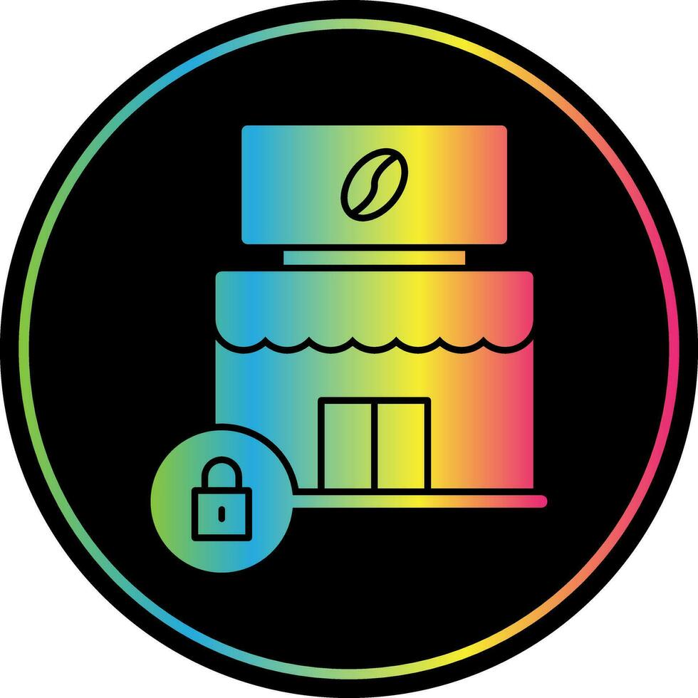 Closed Vector Icon Design