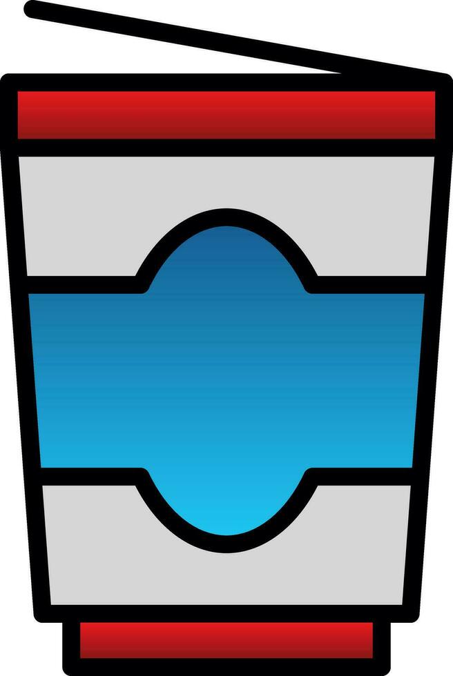 Yogurt Vector Icon Design
