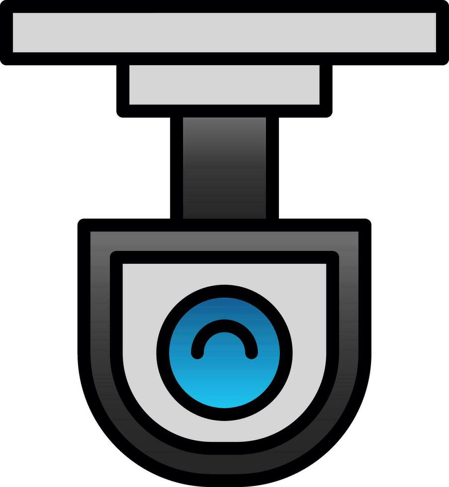 CCtv Camera Vector Icon Design