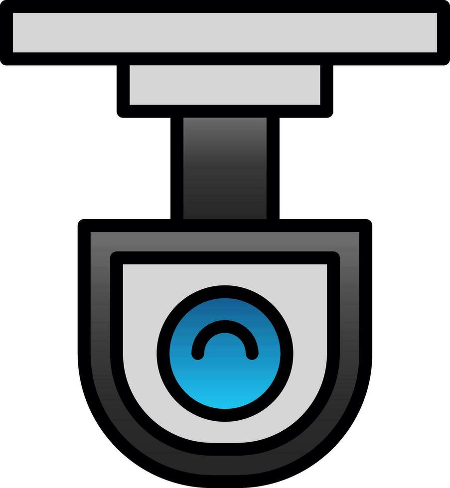 diseño de icono de vector de cámara cctv