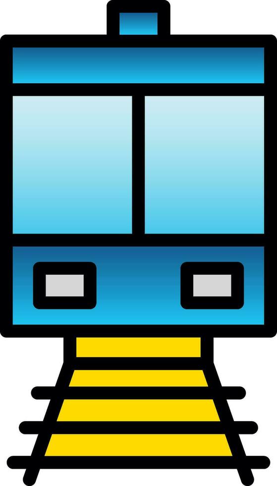 Train Vector Icon Design