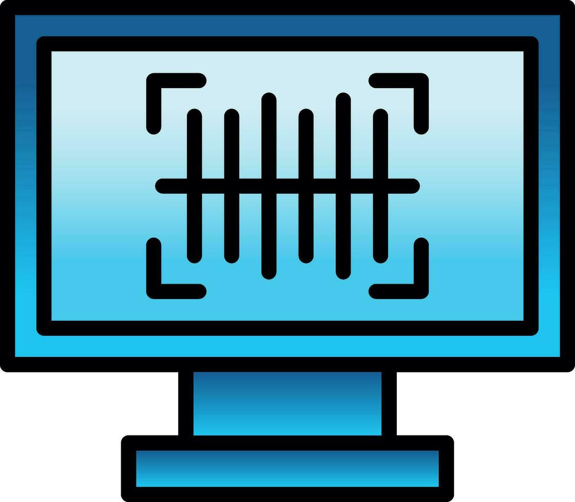 Barcode Vector Icon Design