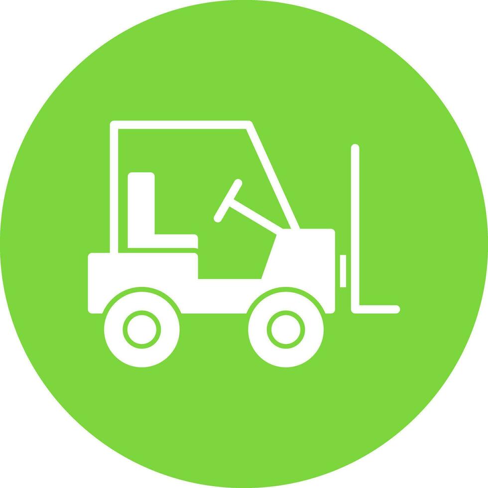 Forklift Vector Icon Design