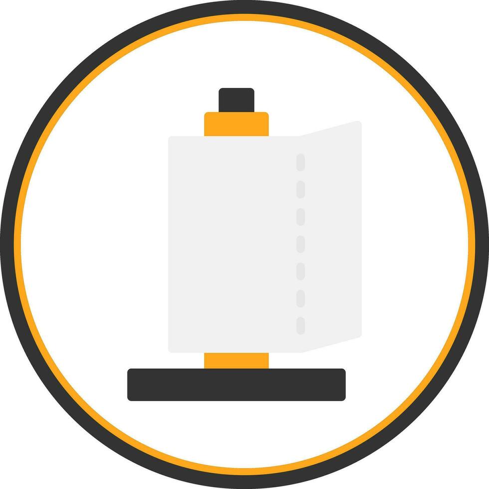 Toilet Paper Vector Icon Design