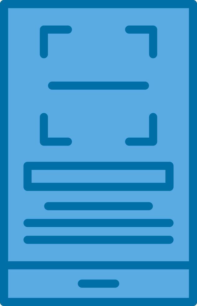 Qr Scan Vector Icon Design