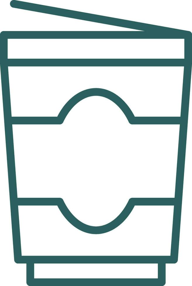 Yogurt Vector Icon Design