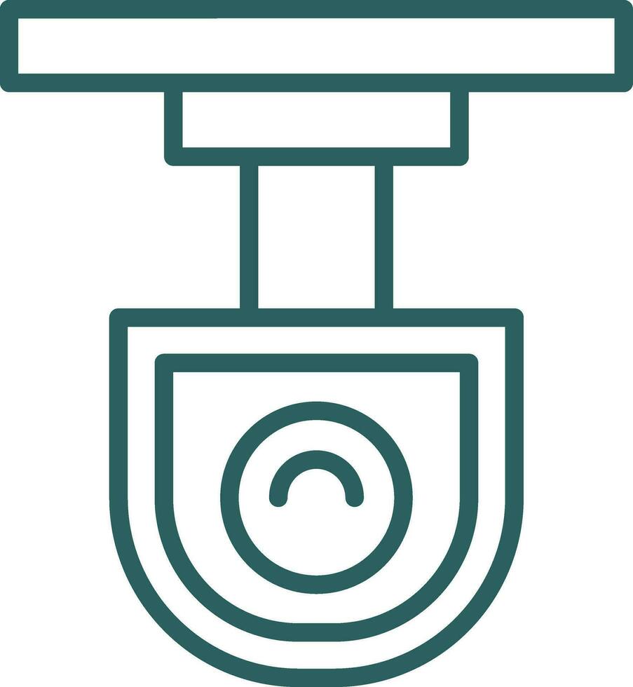 CCtv Camera Vector Icon Design