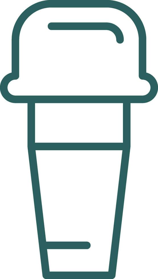 Ice Cream Vector Icon Design