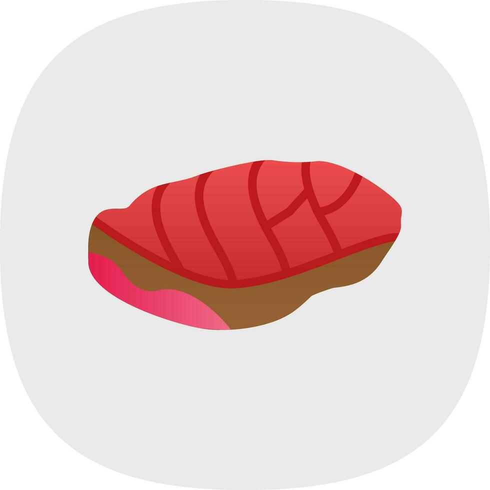 diseño de icono de vector de carne