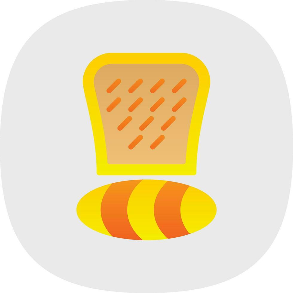 Bread Vector Icon Design